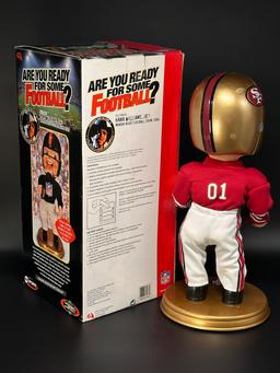 NFL San Francisco 49ers Rockin Randall Dancing Figure Doll