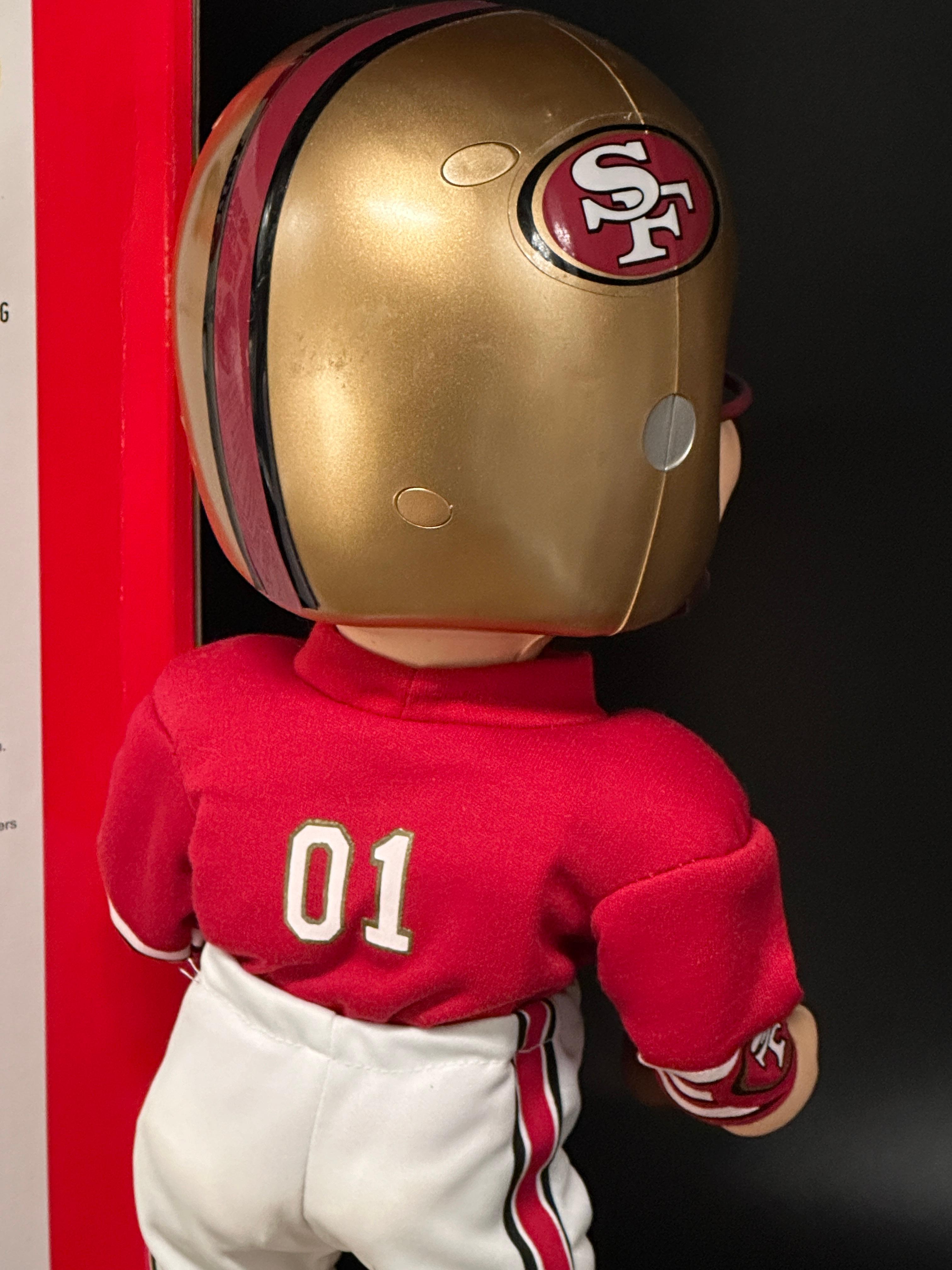 NFL San Francisco 49ers Rockin Randall Dancing Figure Doll