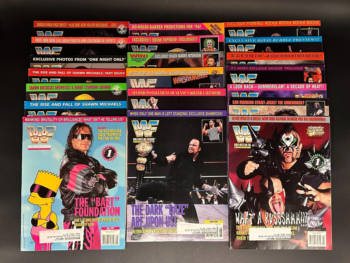 Vintage Collectable WF Magazines