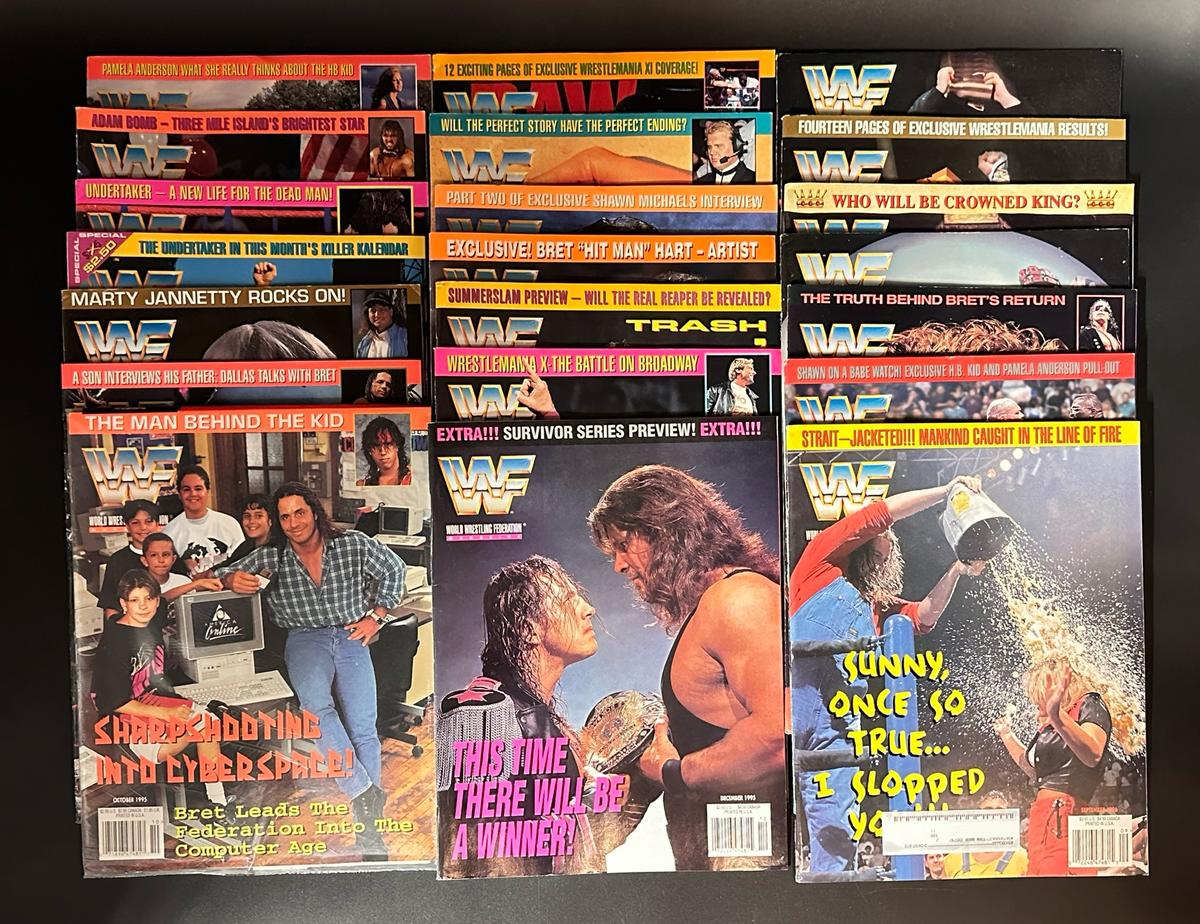 Vintage Collectable WF Magazines