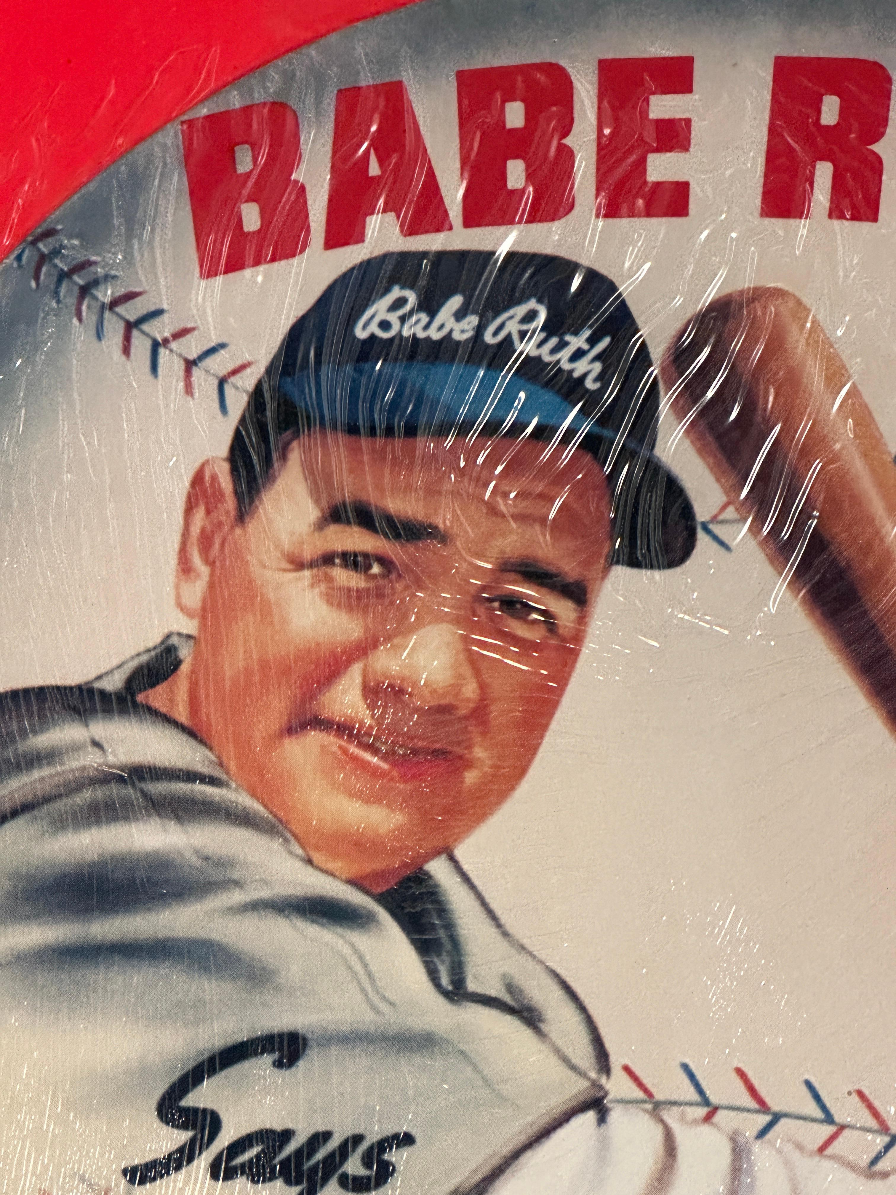 Babe Ruth / Red Rock Cola Sign