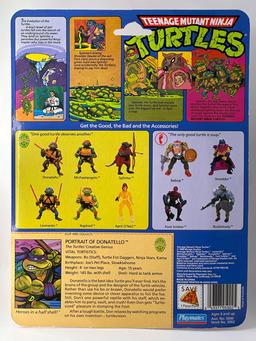 1988 TMNT/Teenage Mutant Ninja Turtles Playmates Donatello Action Figure