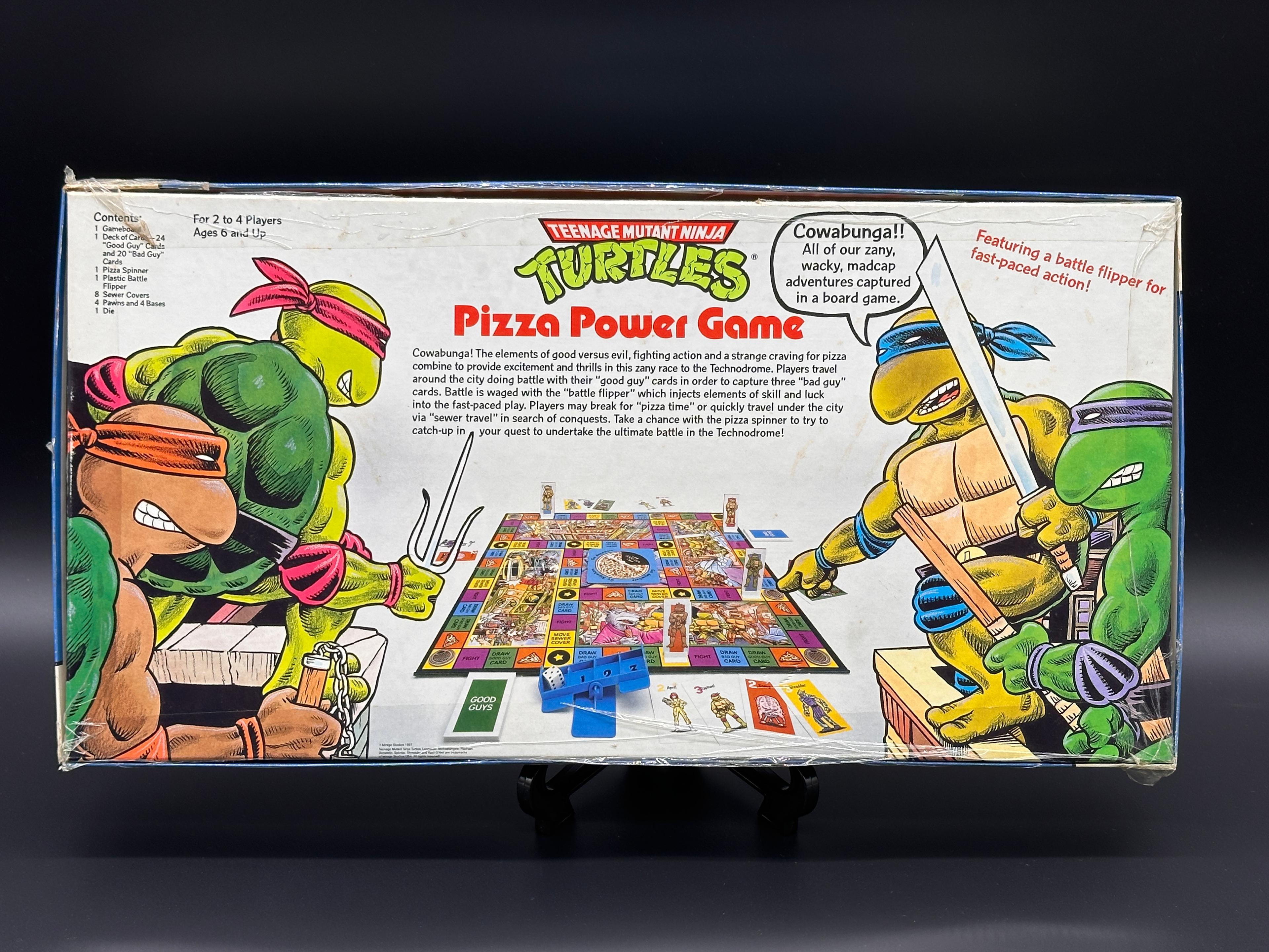 Vintage TMNT/Teenage Mutant Ninja Turtles Pizza Power Game