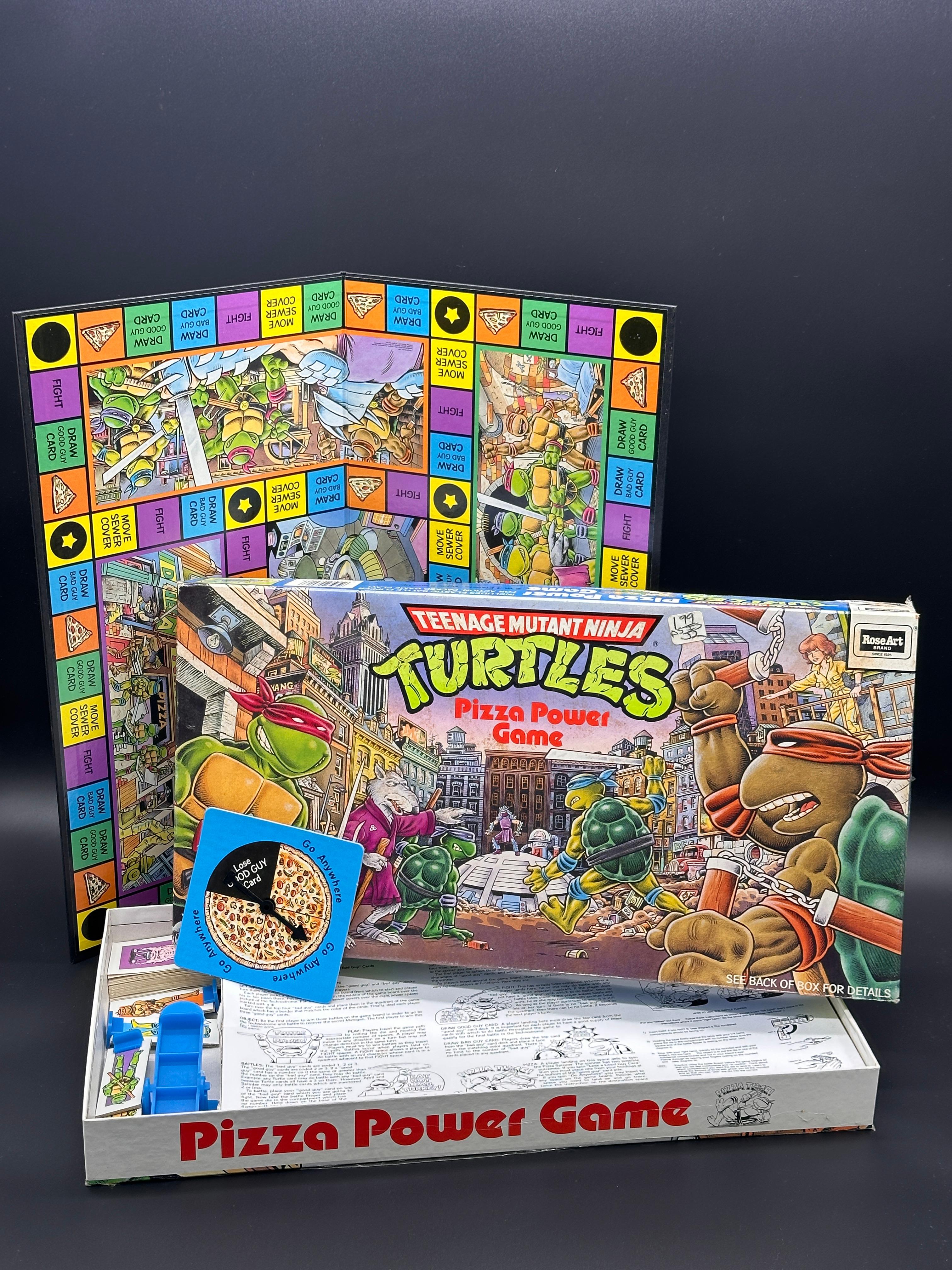 Vintage TMNT/Teenage Mutant Ninja Turtles Pizza Power Game