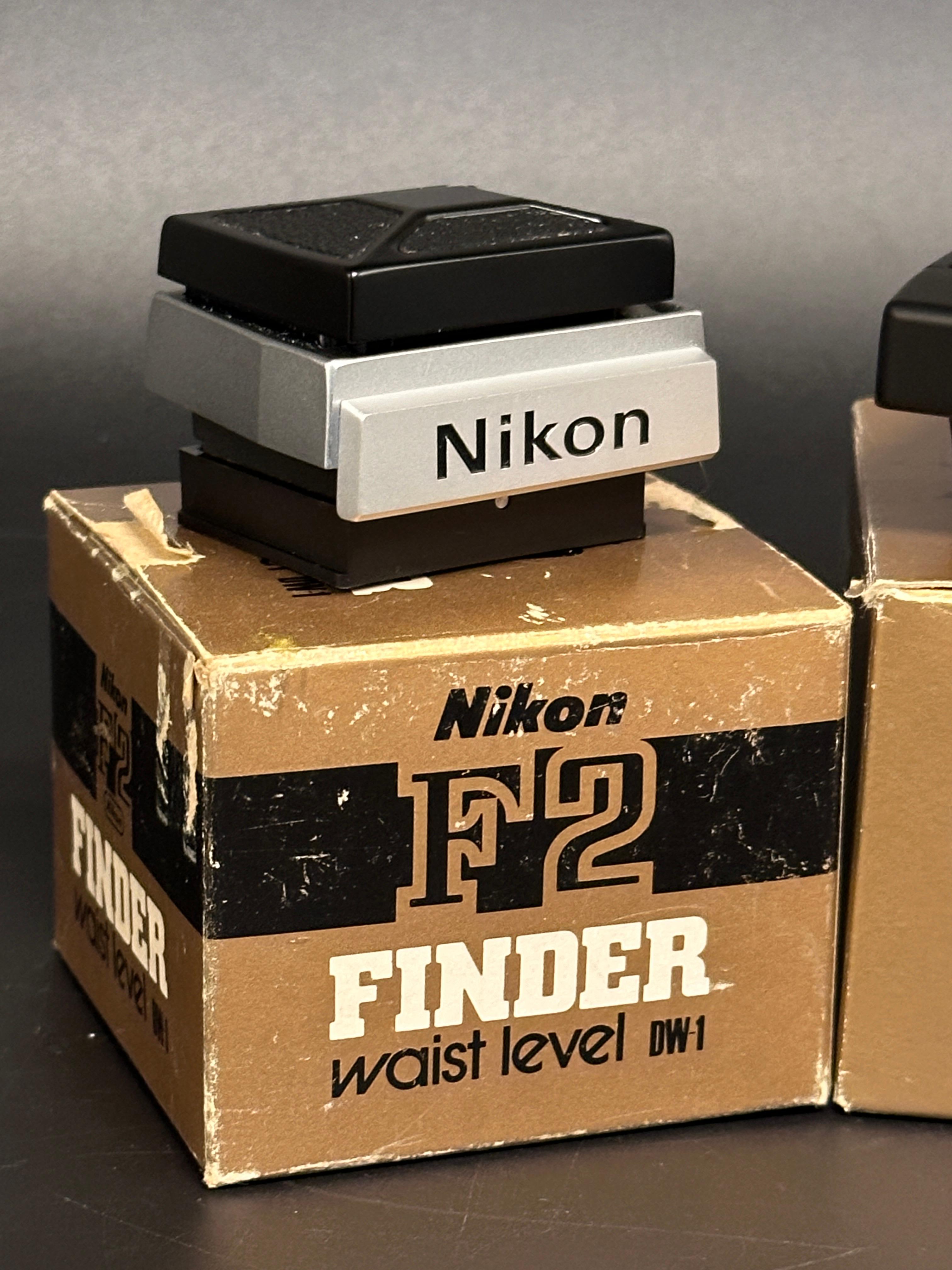 Nikon F2 and F4/F4s Waist Level Finders