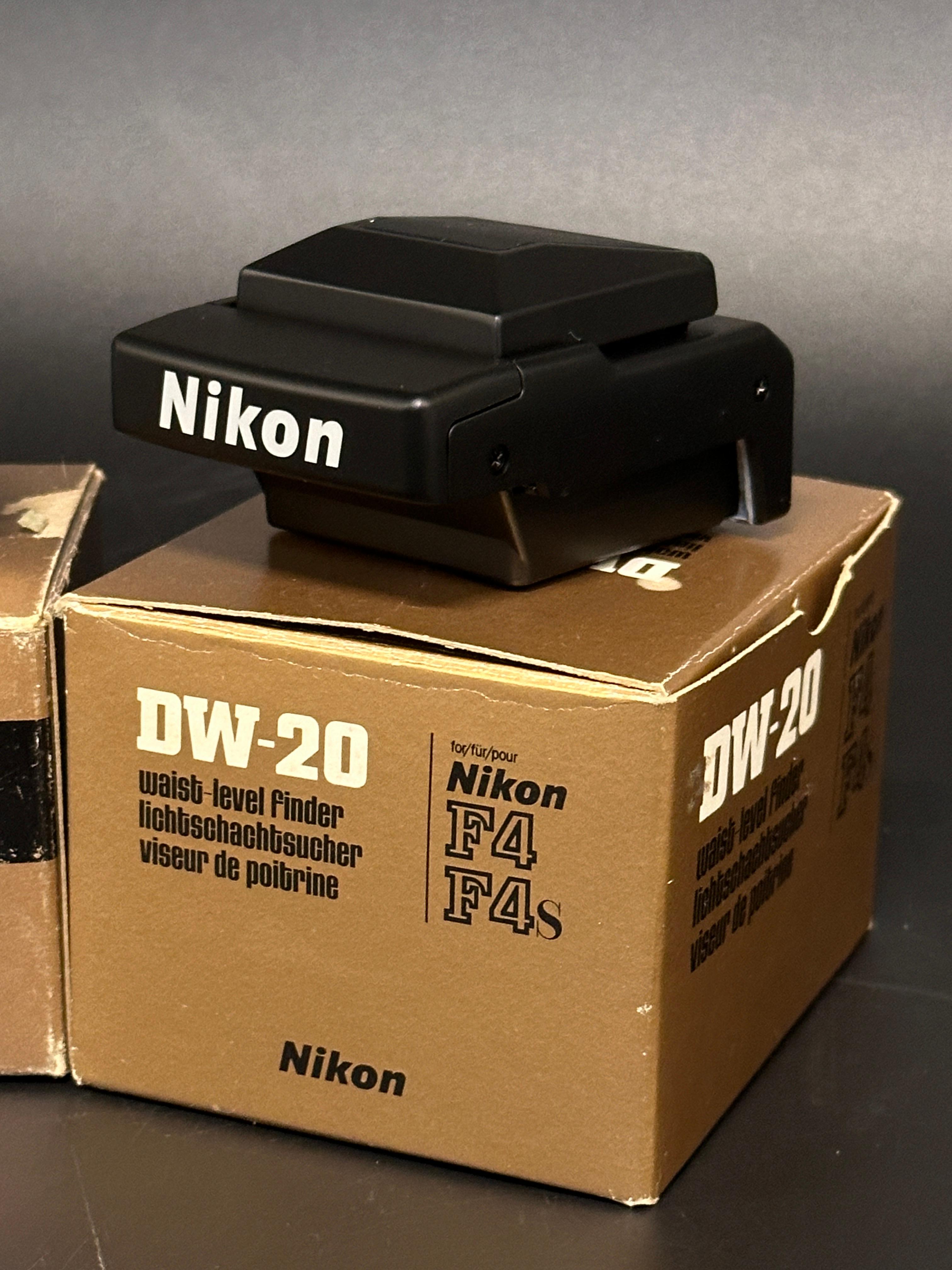 Nikon F2 and F4/F4s Waist Level Finders