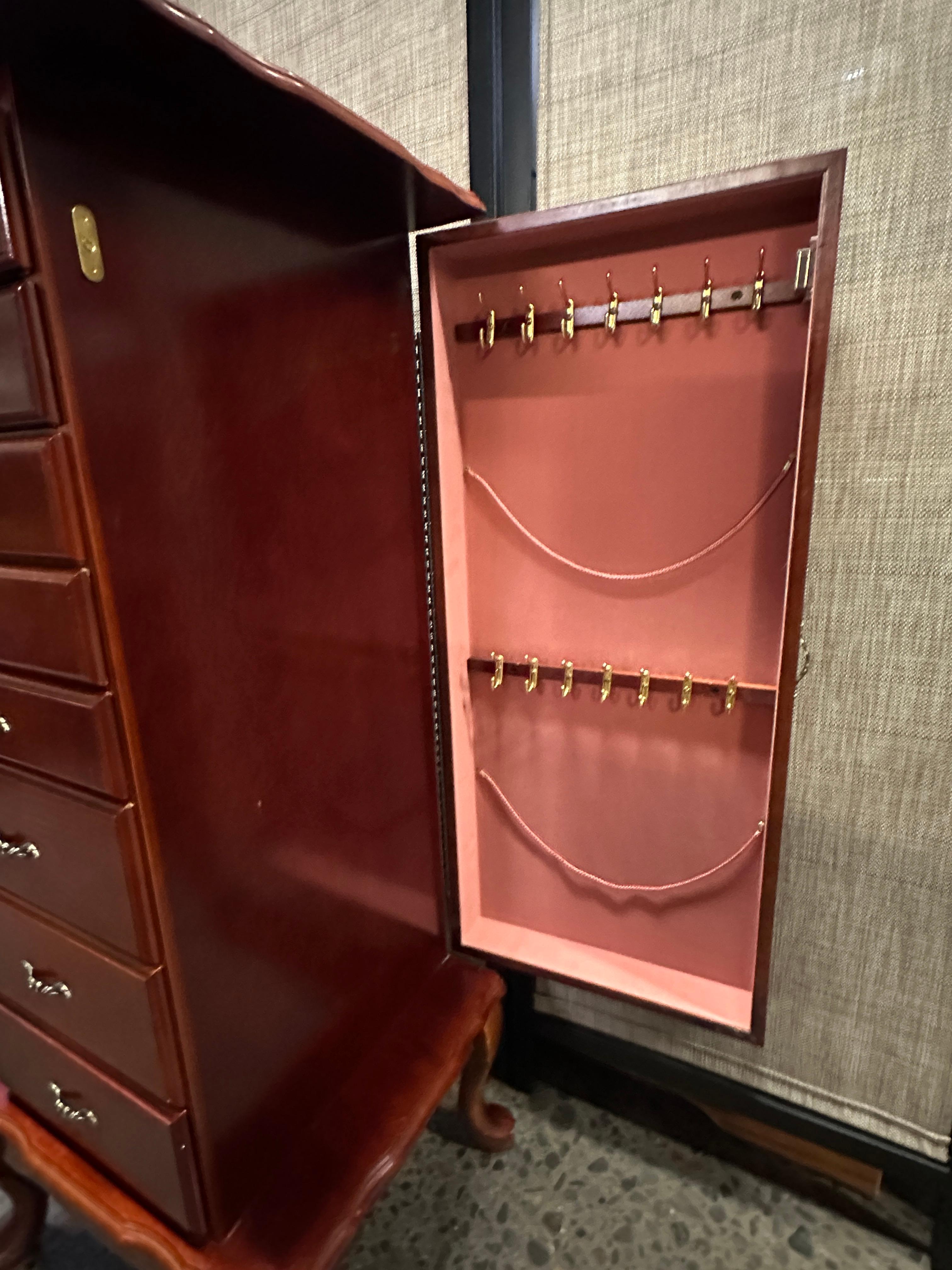 Beautiful Powell Jewelry Armoir Cabinet