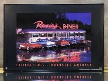 Rosie's Diner Lucinda Lewis Roadside America Poster