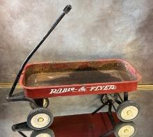 Vintage Radio Flyer Red Wagon