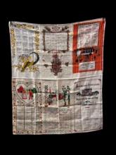 Vintage Cloth Wall Hanging Calenders