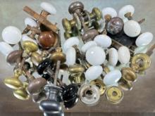 Large Lot of Door Knobs