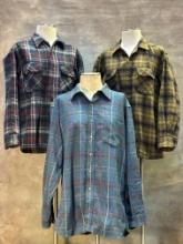 (3) Pendleton Button Ups