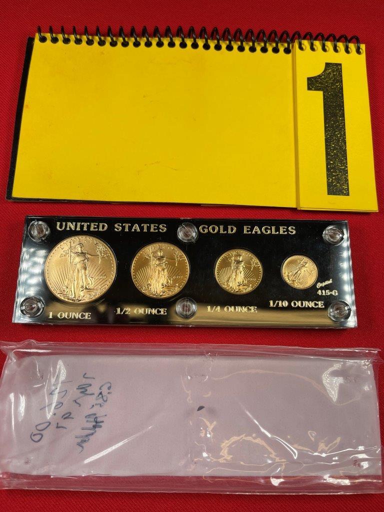 1997 United States Gold Eagles GOLD COIN SET