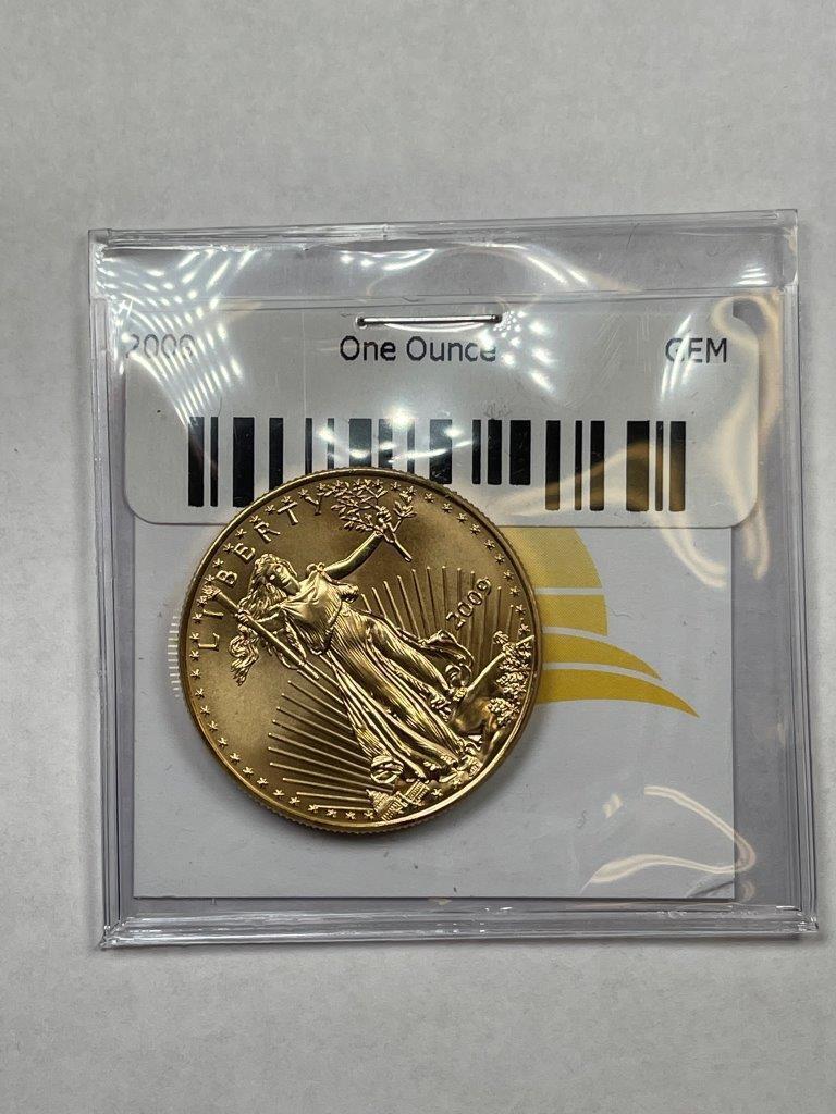 2009  US  $50 St. Gaudens Type Gold Coin