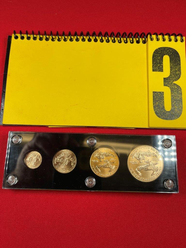 1998 United States Gold Eagles GOLD COIN SET