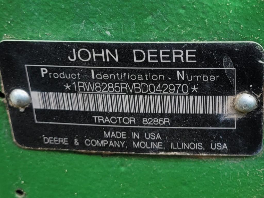 John Deere 8285R MFD Tractor