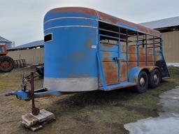 1990 Best Trailers Livestock Trailer