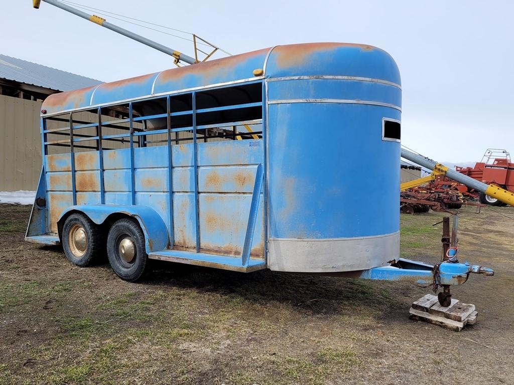 1990 Best Trailers Livestock Trailer