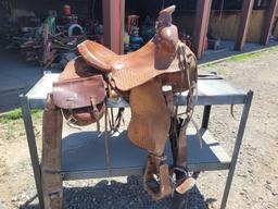 Bob Schild, B Bar B Leather, Ranch Saddle