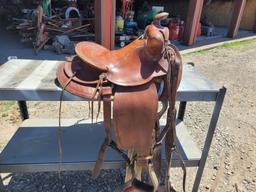 Western Pleasure Saddle