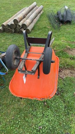 Wheel Barrow Orange