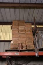 Pallet of About 27 Cases of Tongue and Groove Hardwood Flooring