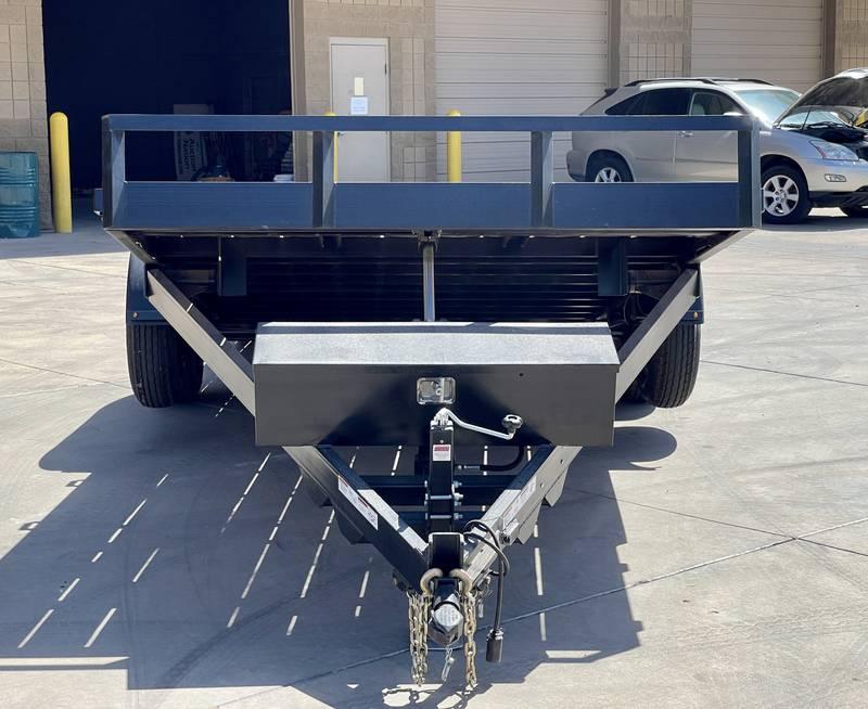 2022 Tribe Electric Tilt Bed Tandem Axle Car Hauler Trailer