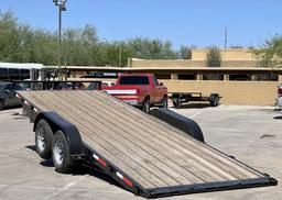 2022 Tribe Electric Tilt Bed Tandem Axle Car Hauler Trailer