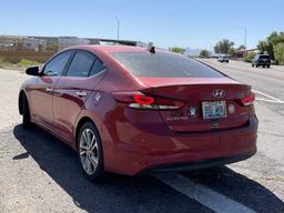 2017 Hyundai Elantra Limited 4 Door Sedan