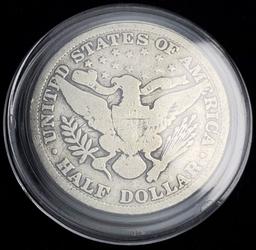 1897 Barber Silver Half Dollar AG