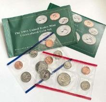 1993 U.S. Mint Uncirculated Coin Set (10-coins)