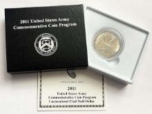 2011 U.S. Mint United States Army Commemorate UNC Half Dollar