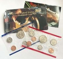 1995 U.S. Mint Uncirculated Coin Set (10-coins)