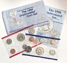 1998 U.S. Mint Uncirculated Coin Set (10-coins)