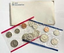 1981 U.S. Mint Uncirculated Coin Set (13-coins)