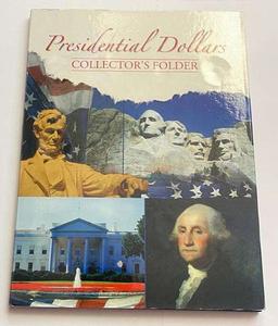 2007-2008 Presidential Dollar Collector's Folder (6-coins)