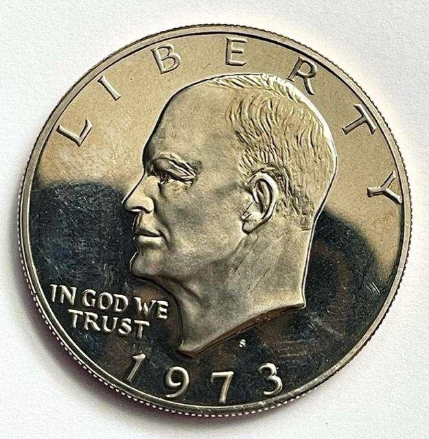 1973-S Proof Eisenhower Dollar