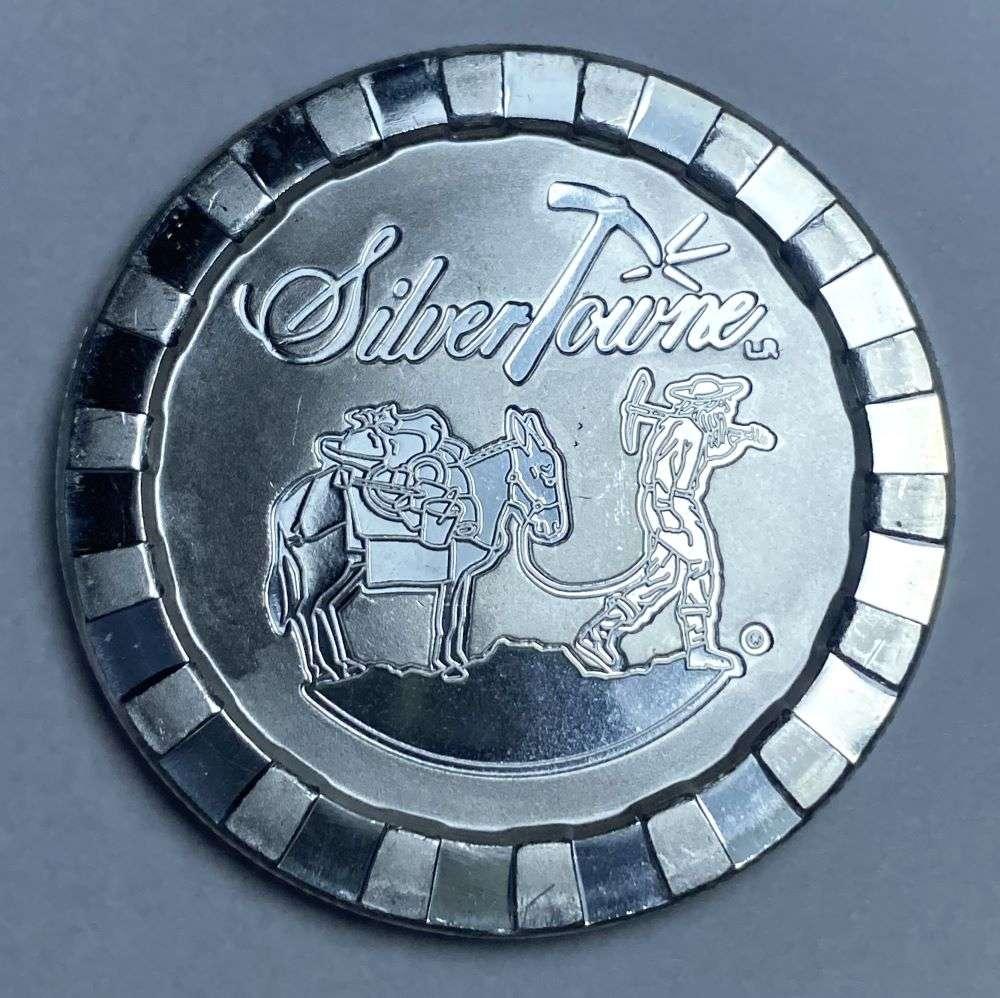 Silvertowne Prospector Stackable 1 ozt .999 Silver