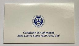 2004 U.S. Mint Proof Set (10-coins)