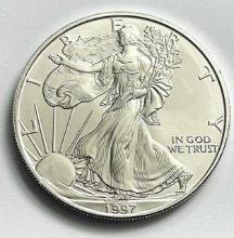 1997 American Silver Eagle .999 Fine