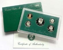 1996 U.S. Mint Proof Set (5-coins)