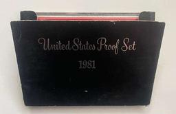 1981 U.S. Mint Proof Set (6-coins)