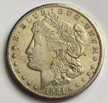 1921-S Morgan Silver Dollar