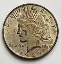 1923 Peace Silver Dollar