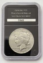 1935-S Peace Silver Dollar