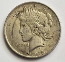 1923 Peace Silver Dollar