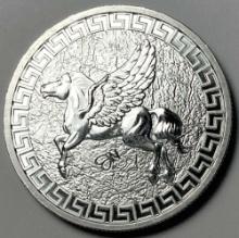 2022 St. Helena Pegasus 1 Ozt .999 Silver