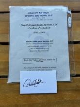 DEREK JETER YANKEES SIGNED CARD CERTIFIED