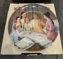 COLLECTIBLE CERAMIC PLATE - IN ORIGINAL BOX WITH PAPERS