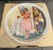 COLLECTIBLE CERAMIC PLATE - IN ORIGINAL BOX WITH PAPERS